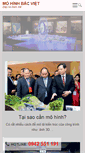 Mobile Screenshot of mohinhbacviet.com